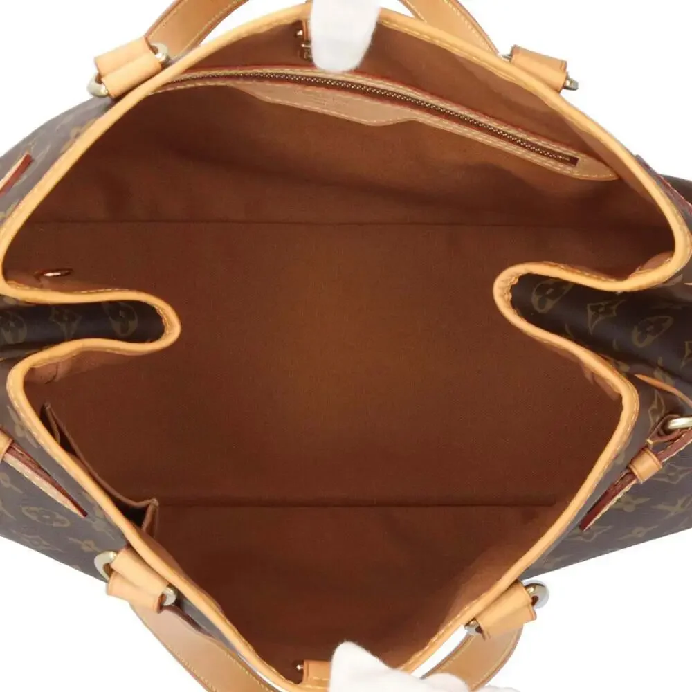 LOUIS VUITTON Brown Monogram Canvas Shoulder Bag